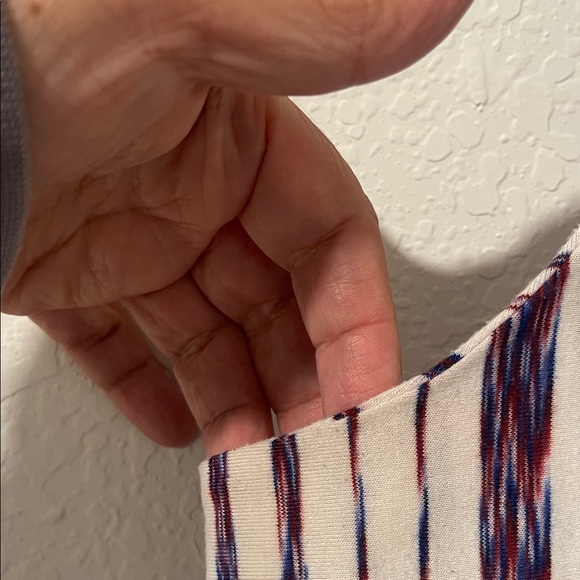 Anthropologie Sleeveless Swing Vertical Stripped Top - Picture 6 of 6